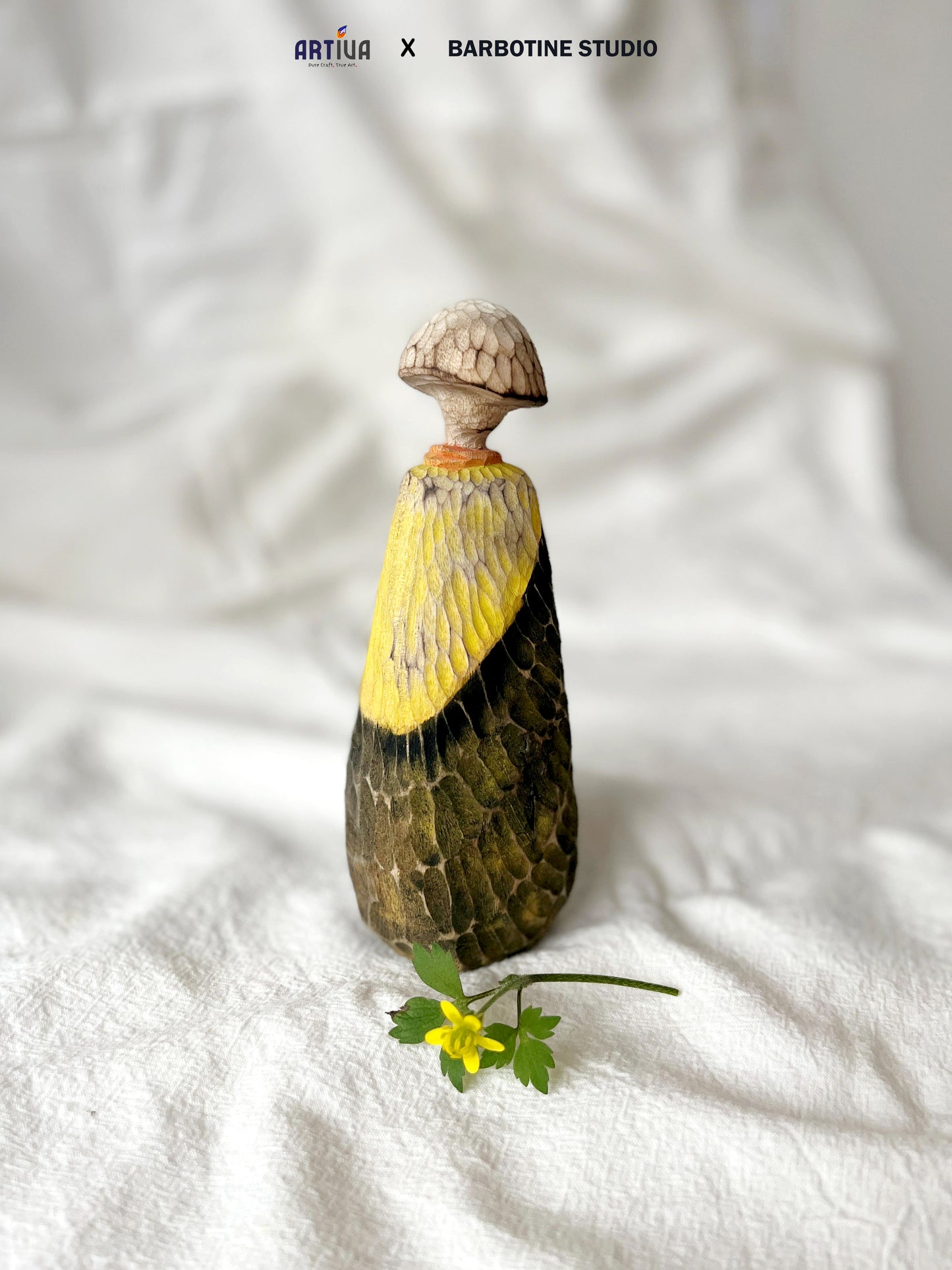 Personnages sculptés en bois