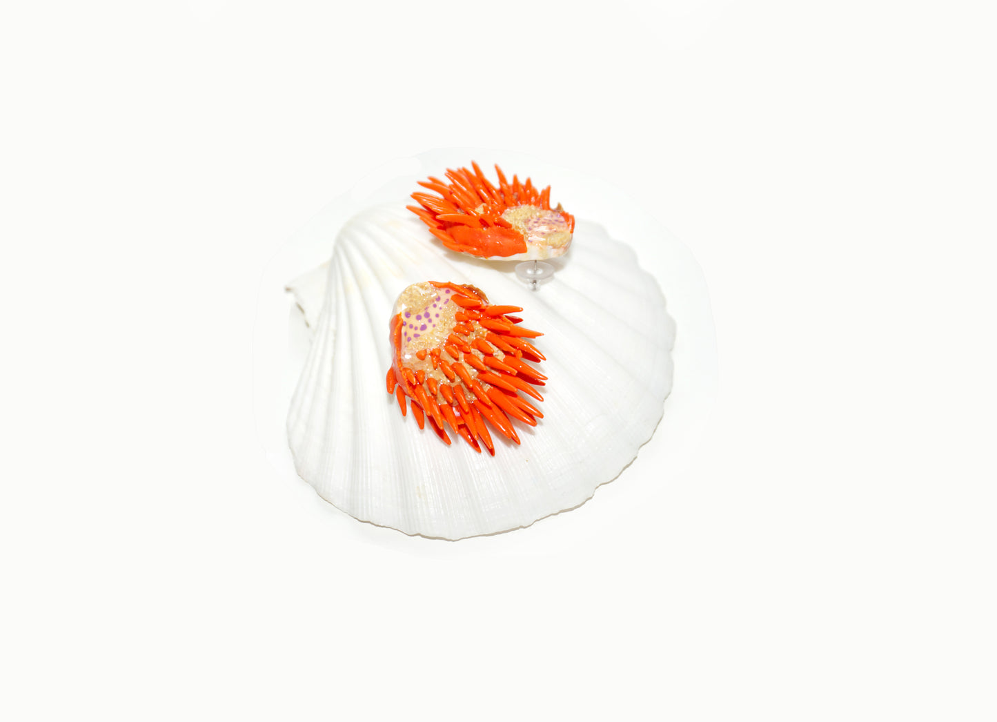 Boucles d'oreilles - Spondylus