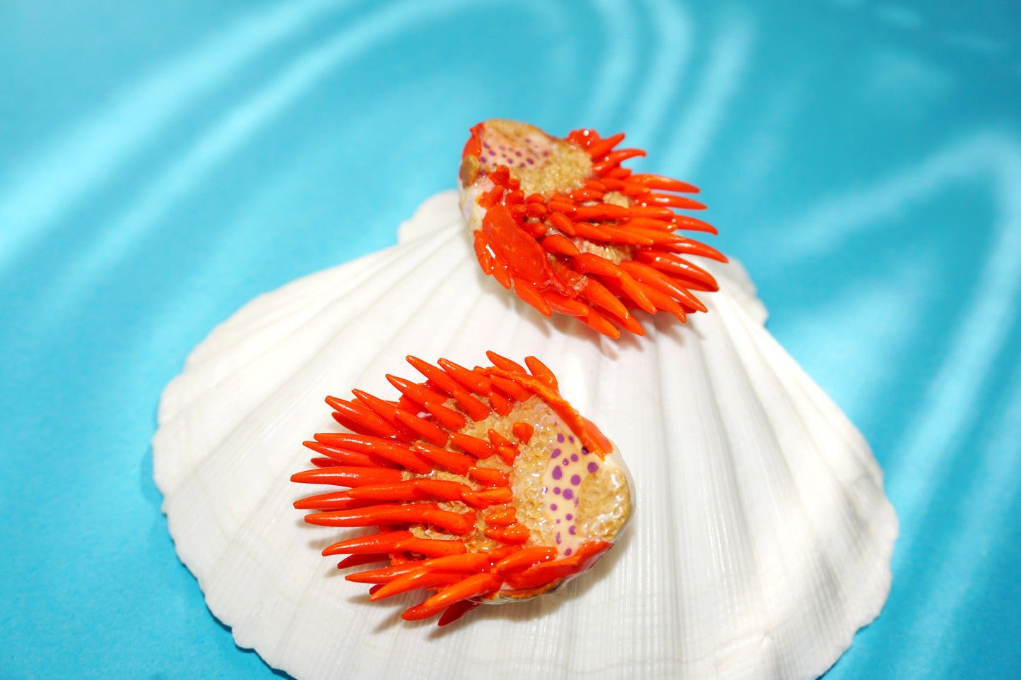 Boucles d'oreilles - Spondylus