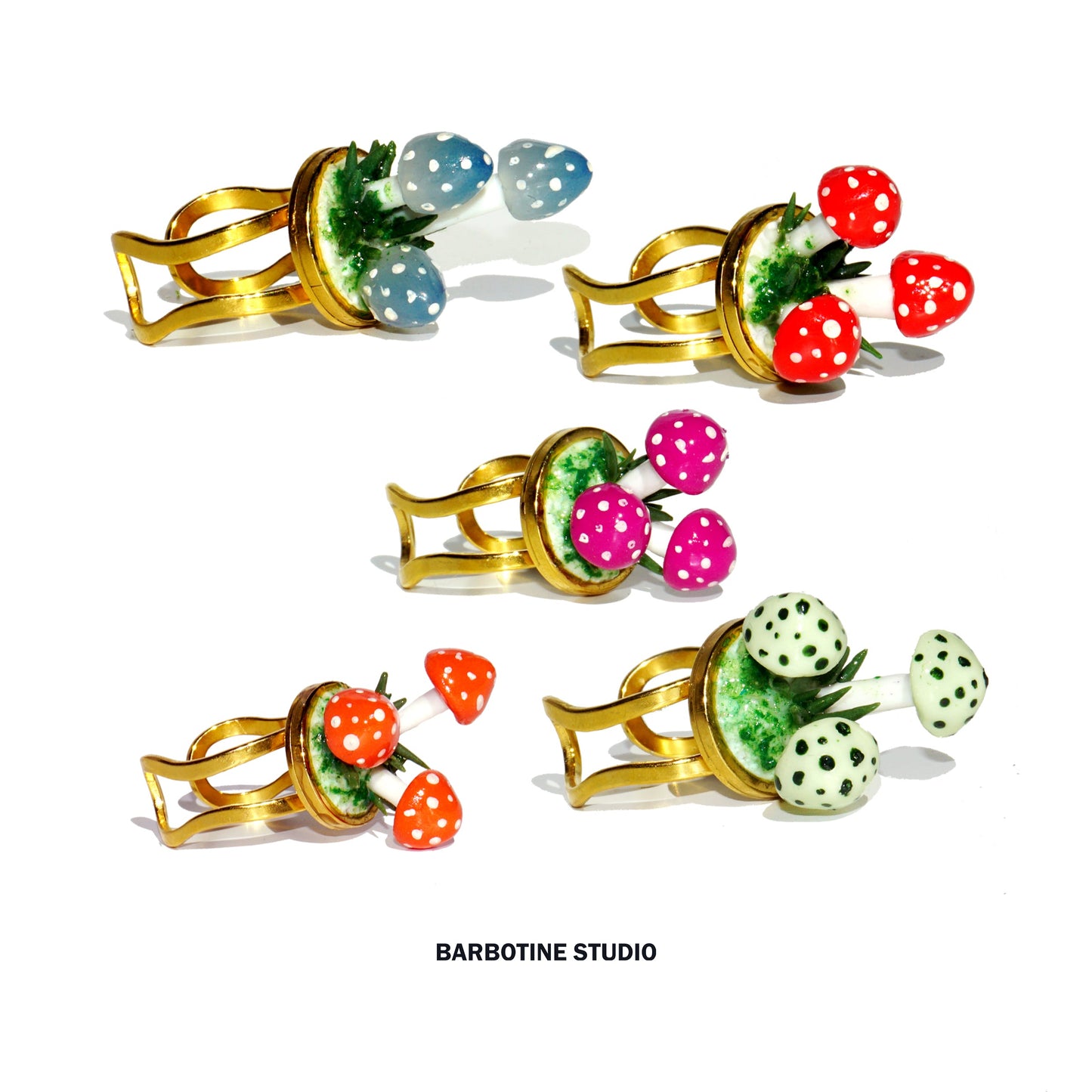 Bague - Champignons