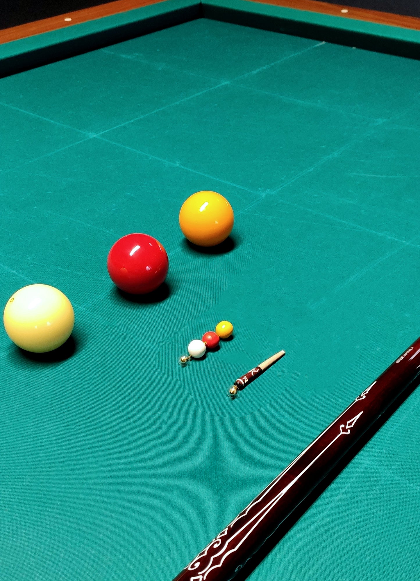 Boucles d'oreilles - Billard