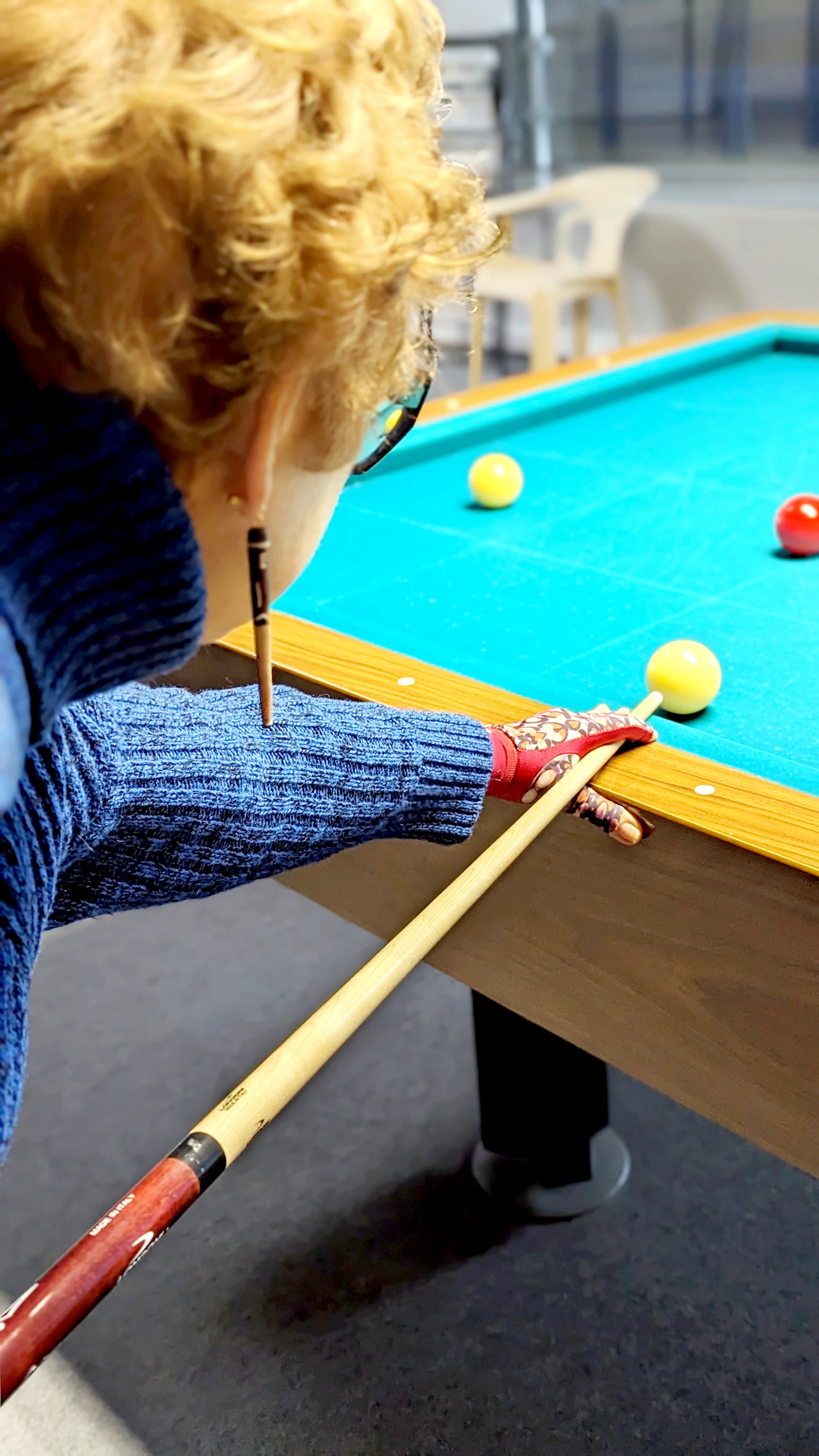 Boucles d'oreilles - Billard