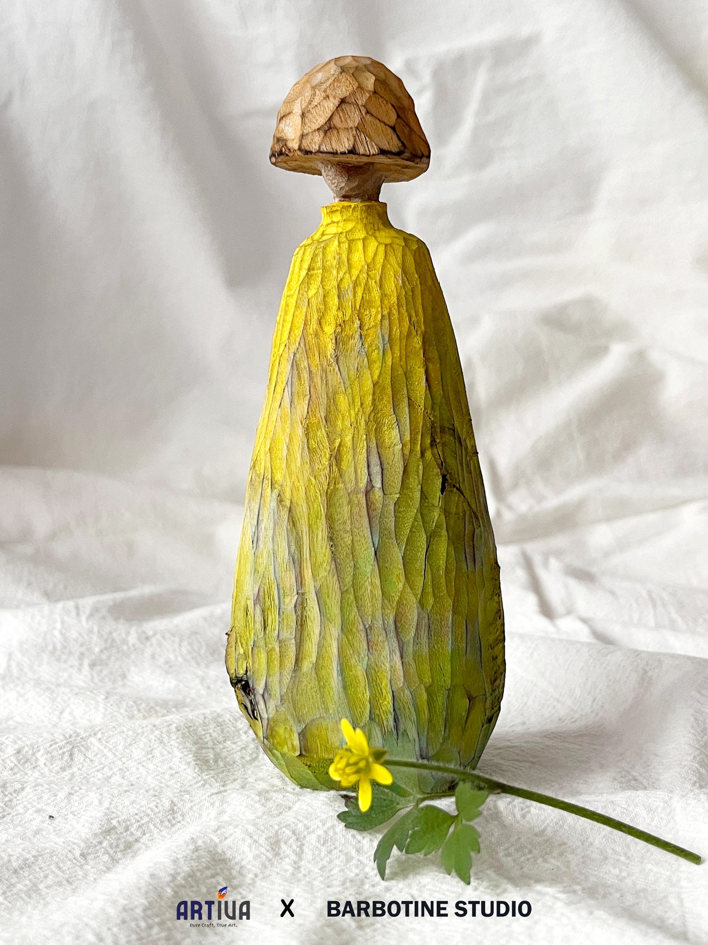 Personnages sculptés en bois